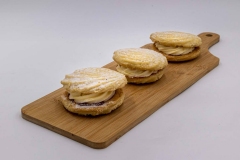 Raspberry Viennese Whirls