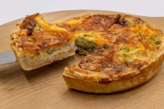 Stilton & Broccoli Quiche