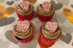 Valentine cupcakes