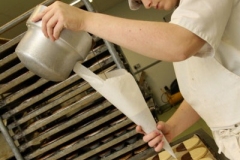 Decorating shortbread faces